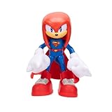 Figurine DC x Sonic Knuckles en Superman (6,35 cm). Figurine articulée, sous Licence Officielle Jakks Pacific, Design détaillé et Ultra articulé, Emballage Collector.