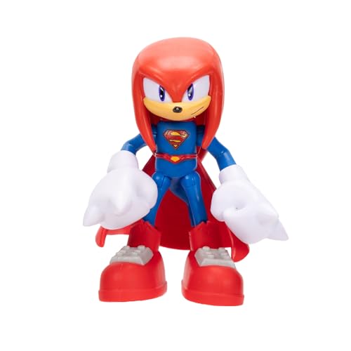 Bild: DC x Sonic Knuckles als Superman 6,35 cm (2,5 Zoll) gro�e Actionfigur, offiziell lizenziert von Jakks Pacific, hochbeweglich und detailreich gestaltet, Sammlerverpackung f�r 4,99 EUR (-38%) statt 7,99 EUR bei Amazon