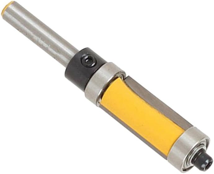 SECRET DESIRE™ 1/4-Inch Shank Top Bottom Bearing Flush Trim Router Bit Tool for Woodworking Wood Cutting Slotting