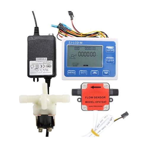 Medidor de flujo cuantitativo digital de 1/4 pulgada para evitar errores de dosificación