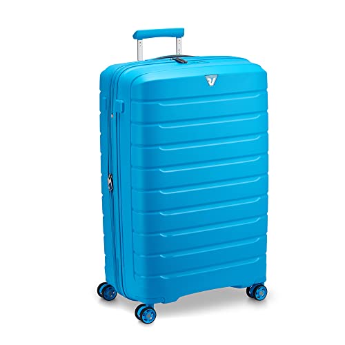 Roncato Trolley Grande Exp 4w Butterfly Azzurro Cielo Unisex Adultos