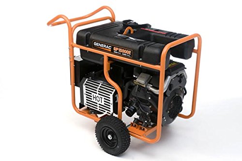 Generac 5734 Gp15000E 15000-Watt Electric Start Gas-Powered Portable Generator, 49-State / Csa #TOP4