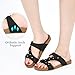 Ecetana Womens Slide Sandals Comfortable Dressy Orthopedic Summer Beach Flats Casual Arch Support Fashion Slip on Walking Shoes