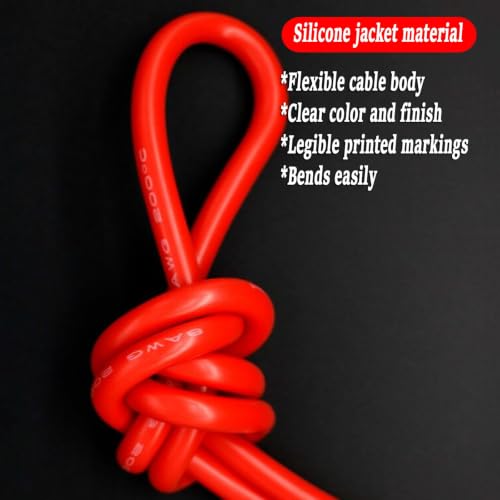Cable eléctrico de alta temperatura 12mm² resistente y flexible 50FT 5