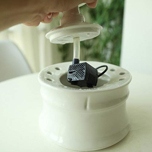 Balacoo Distribuidor de Água para Gatos Moda Criativa Adorável e Fofo Fonte de Água Cogumelos Fonte