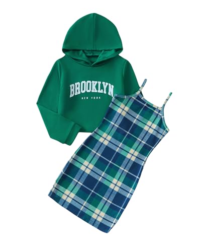 YOURUIKEY Tween Girls Trendy Clothes 2 Piece Outfit Cami Dresses