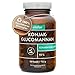 Produktbild VITAFAIR Konjakwurzel/Glucomannan (3000mg Konjakwurzel pro Tag) - Vegan, Braunglas, Ohne Magnesiumstearat, German Quality - 95% Glucomannan - Hochdosiert - 120 Kapseln