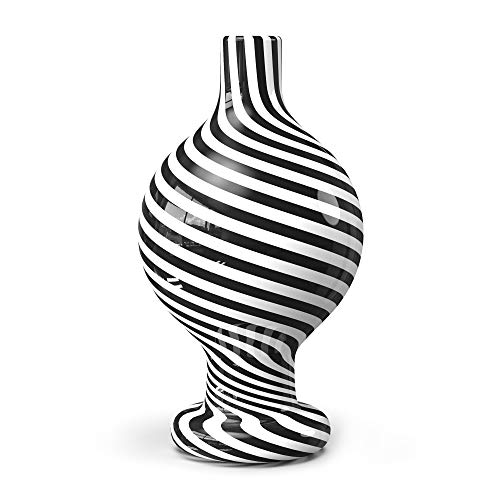 JCASE Casquette Carb à quartz pour Rigs Banger Bubblecap Quartz Spinnercap (Zebra Bubble Cap) Cover