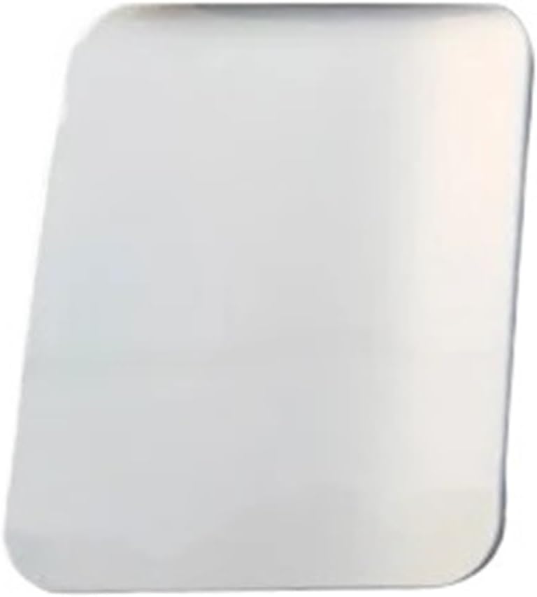 Auto Fuel Tank Cover Shell Cap Compatible For Chevrolet Aveo Sedan 2006 2007 2008 2009 2010(White)