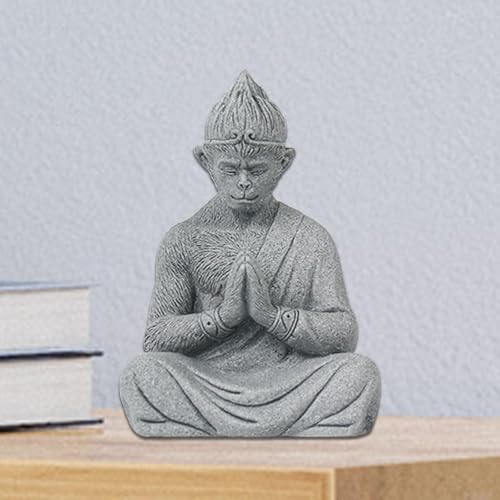 Statue de Bouddha Singe miniature 10cm pour decoration de table