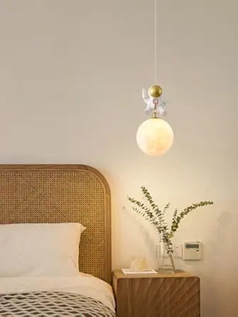 CITRA 1-Light Astro Kids Room Pendant Ceiling Light - Warm White