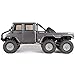 Axial SCX10 II UMG10 6x6 RC Rock Crawler RTR with 2.4Ghz Radio System (Battery and Charger Not Included): 1/10 Scale, AXI03002,Charcoal Metallic