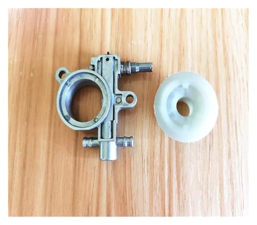 Pompe à huile à vis sans fin for tronçonneuse T435 T425 AL-INA 422 STIGA SPR270 Castel garden XC42, boîtier de tronçonneuse, huileur, T435(Oil pump only) – vue 3