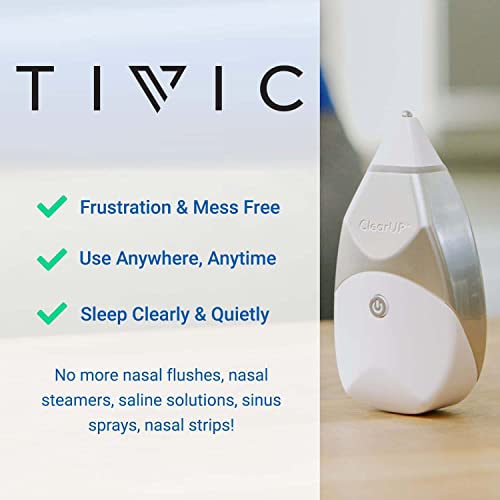 TIVIC ClearUP® Bioelectronic Sinus Device Relieve Sinus Pain, Sinus Headache & Congestion