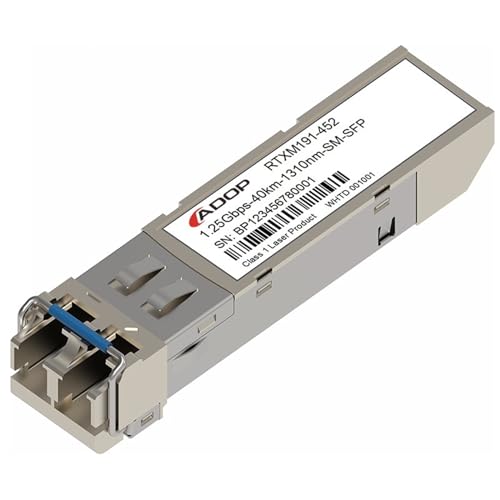 KBLQLI GLC-EX-SMD Compatible 1000BASE-EX SFP 1310nm 40km Industrial DOM Duplex LC SMF Transceiver Module
