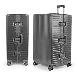 ✅【28'' Luggage】: Thick aluminum alloy pull rod, invisible telescopic pull rod, made of aluminum material, with high load-bearing and strong bending resistance characteristics.Measurements include Wheels：29 x 20 x 12 inches,Weight: 11.83lbs ✅【TSA LOCK...