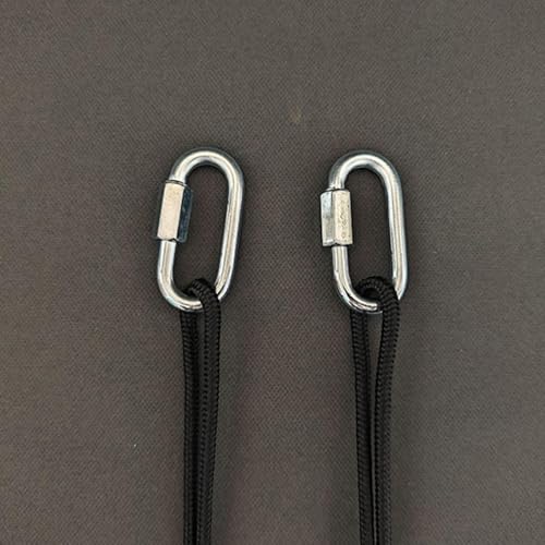 Corde Triceps x2 avec mousquetons pour machine de musculation à câble - 7