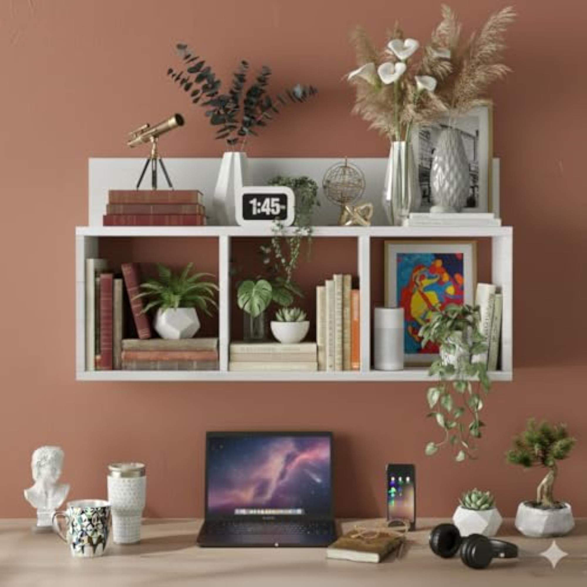 Wall Hanging Modern Wall Decor Storage Organiser for Office