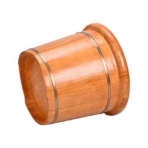 Baño de pies de madera maciza con masajeador miniatura 3