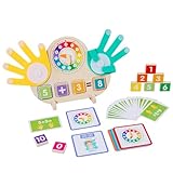 sinirttou Holz Mathe Spielzeug, Mathe Spielzeug Zählen Lernen für Kinder, Mathe Pädagogisches Vorschule Montessori Lernspiele Spielzeug,Pädagogisch Wertvoll für Rechnen Zahlen Lernen für Kinder ab 3+