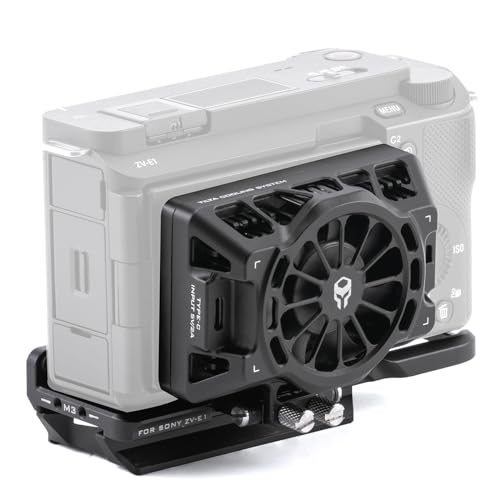 TILTA Cooling System Baseplate Kit Compatible with Sony ZV-E1 TA-T35-CSK-B