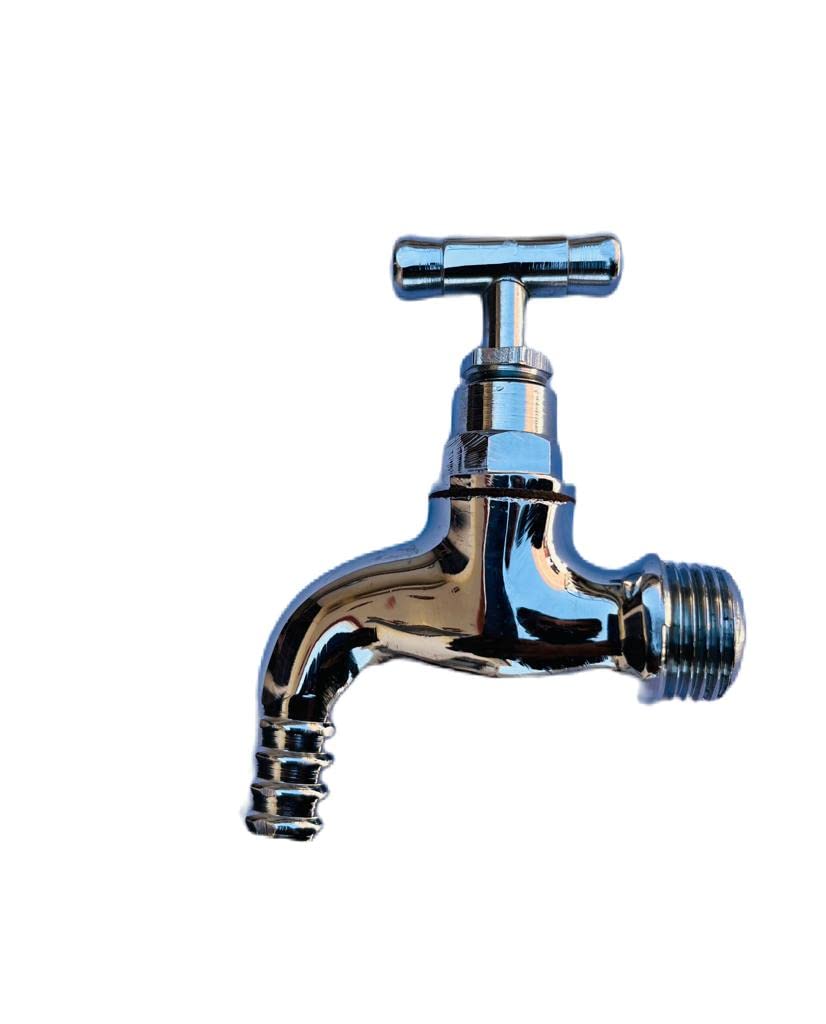 PAUL ACCESSORIES Paul Chrome Finish Heavy Fast Flow,Brass Die Bib Cocktap Faucet Tap For Bathroom/Washing Machine/Garden (Small, 15Mm) (B0BVKJ6HGY) Amazon Price History, Amazon Price Tracker