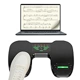 BAKENLON Bluetooth Page Turning Pedal, Drahtloser Page Turner, kabelloser wiederaufladbarer Seitenwender, 5 Modi, USB Lautloses Fußpedal für Telefon, Tablets, iPad, Instrumente Spielen