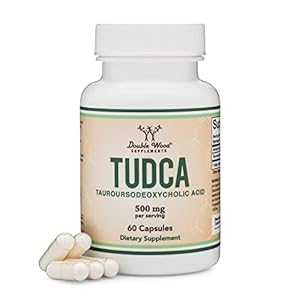 TUDCA Bile Salts Liver Support Supplement, 500mg Servings, Liver and Gallbladder Cleanse Supplement (60 Capsules, 250mg…