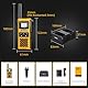 Gaswei G1pro Hochleistungs- Walkie Talkies mit großer Reichweite für Erwachsene, wiederaufladbare Notfallfunkgeräte, 16-Kanal-Walkie-Talkie mit Lithium-Ionen-Akku, IP67 wasserdicht (2 Stück)