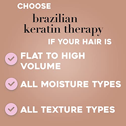 Ogx Ever Straightening + Brazilian Keratin Therapy Smoothing Shampoo With Coconut Oil, Cocoa Butter & Avocado Oil For Lustrous, Shiny Hair, Paraben-Free, Sulfate-Free Surfactants, 13 Floz #TOP4