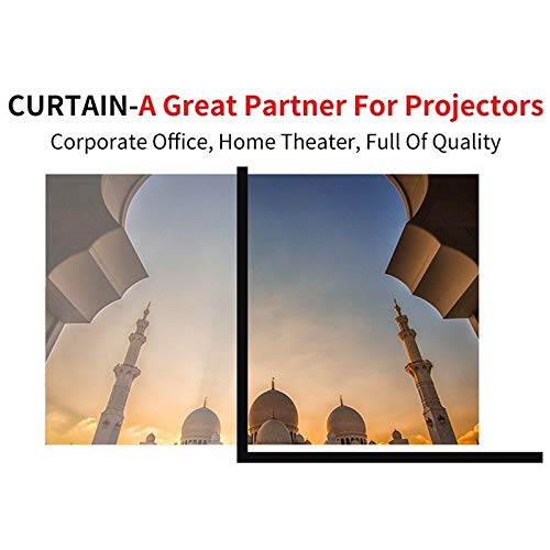 Pantalla portátil plegable para proyector de 60 pulgadas miniatura 2