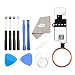 Latest Home Button Replacement for iPhone 7 7Plus 8 8Plus,GVKVGIH Home Button Touch ID Main Key Flex Cable Assembly Replacement with Repair Tools for iPhone 7 7P 8 8P (Version4.0 Rose Gold)