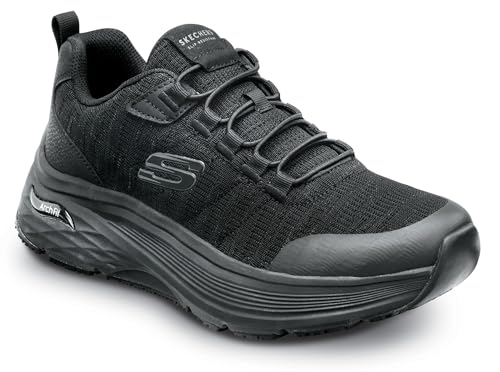 Skechers Men's Leo Industrial and Construction Shoes, Black Black, Size 7