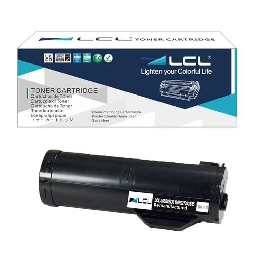 WorkCentre 3655 Toner Cartridge 106R02736 106R02738 High Yield 14,400 Pages Replacement for Xerox WorkCentre 3655 3655i 3655I/X 3655S Printer (1-Pack Black)