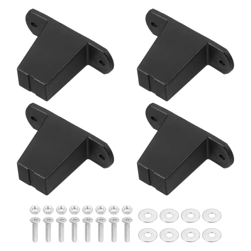 Patins de rechange pour bagages noir 84x31x50mm pieds support