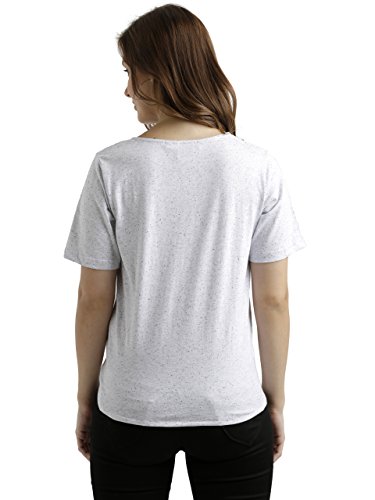 Image of Miss Chase Women's Grey Knotted Top