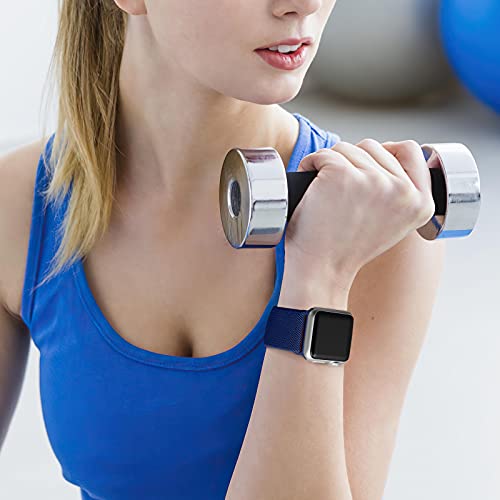 Image of DaQin 3 Pack Stretchy Solo Loop Compatible with Apple Watch Bands Men Women