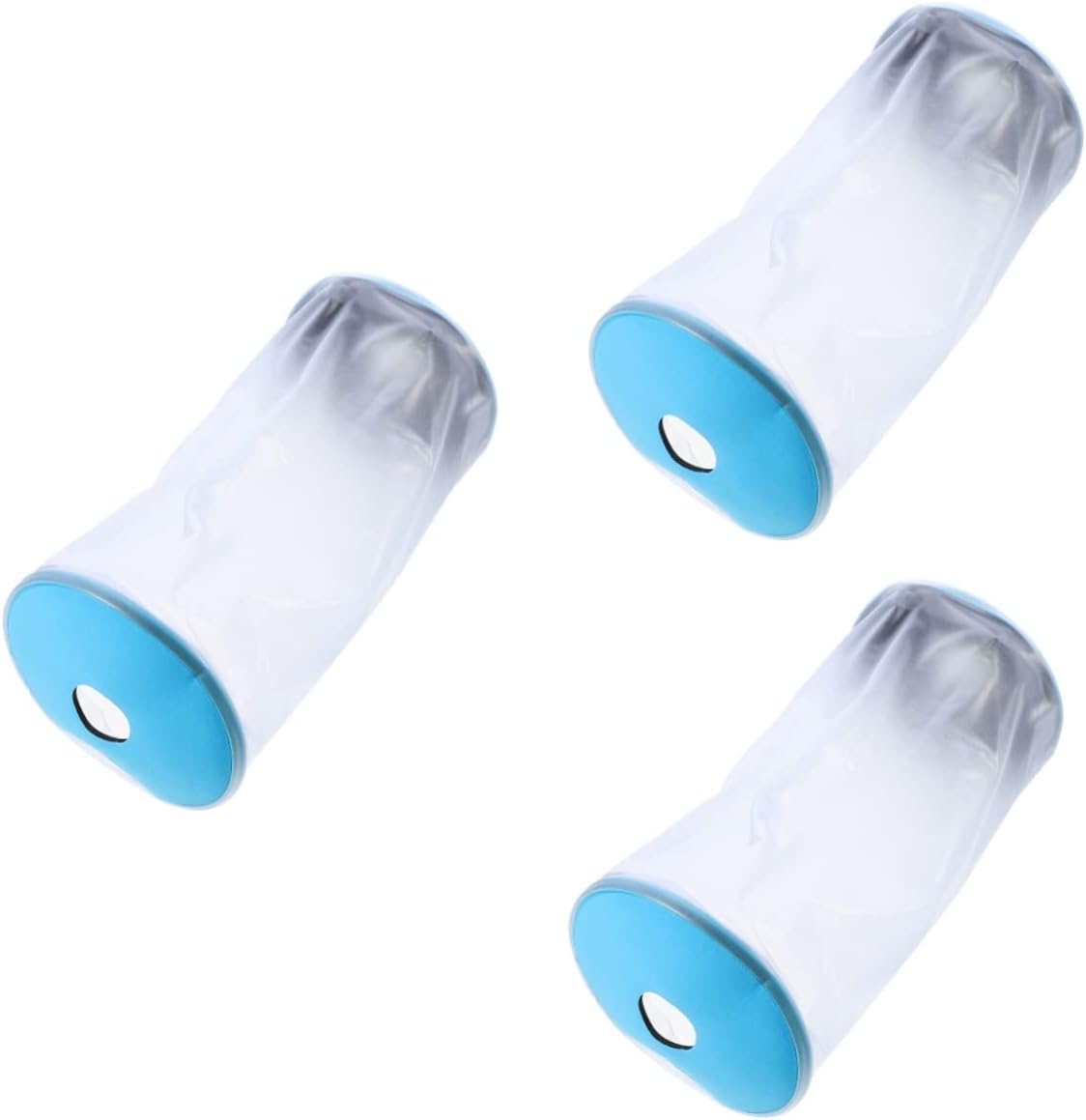 FRCOLOR 3pcs Arm Cast Cover for Shower Protector for Broken Hand Keeps Bandages Dry Easy One-Handed Use Suitable for Adults