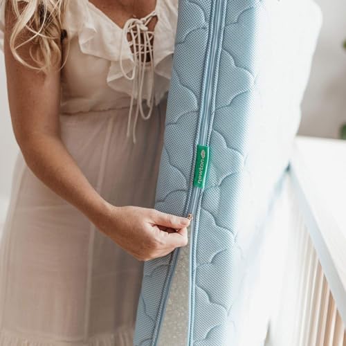 Image of Newton Baby Crib Mattress Spare Cover, Breathable & Washable - White