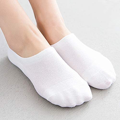 AKOENY Women's No Show Socks for Flats Sneakers Loafers 6 Pairs3