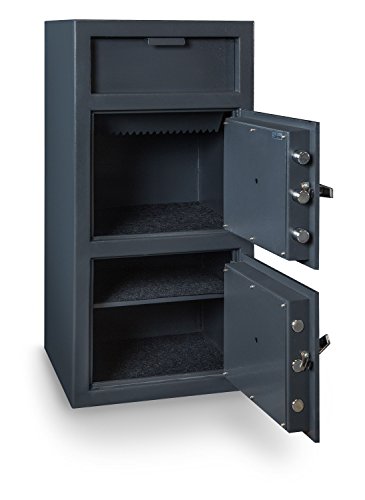 Hollon Safe Fd-4020Cc B-Rated Double Door Dial Combination Lock Depository Safe #TOP1