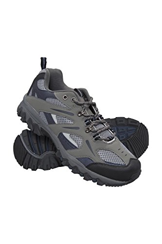 Mountain Warehouse Jungle Mens Hiking Shoes - for Running, Walking Blue 9 M