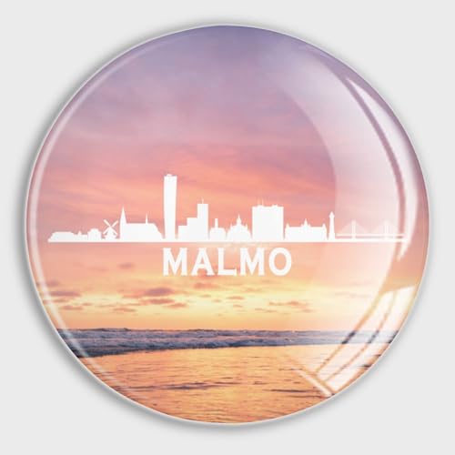 Aimants de réfrigérateur Suède Malmö verre pour tableau blanc - 2