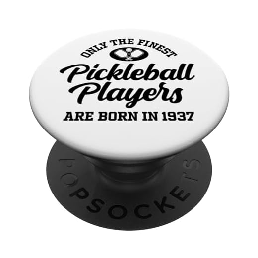 85 años de edad Pickleball jugador cita 1937 85 cumpleaños PopSockets PopGrip Intercambiable