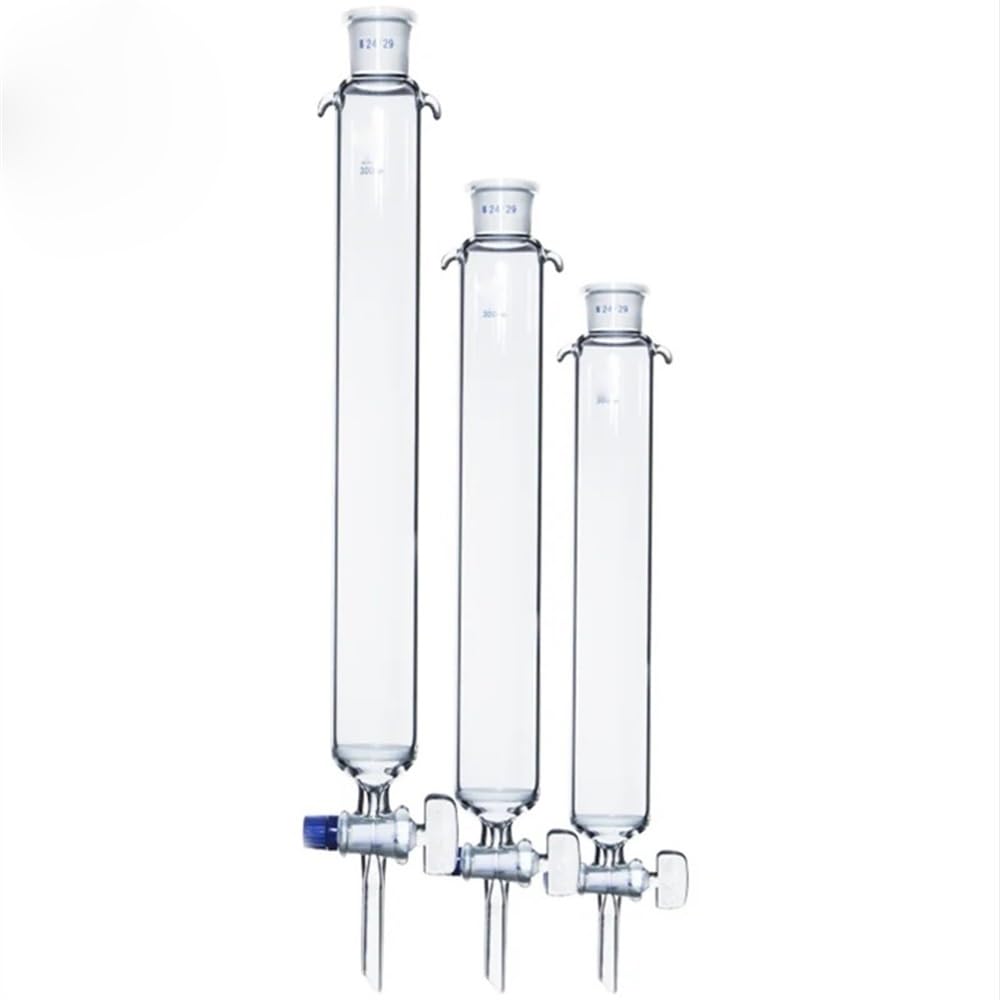 Attrezzature e forniture di laboratorio 1 pz Lab 24# Colonna cromatografica con nucleo di sabbia vetro bocca standard e 16 22 30 40 * 200 300 400mm