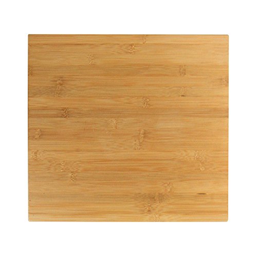 Oceanstar Design Group Bamboo Kitchen Trolley - Natural Bamboo Finish, Ideal for Organising Your Kitchen - Image 9
