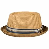 Stetson Licano Chapeau Pork Pie Protection UV 40 Unisexe Printemps Ete