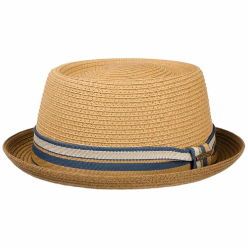 Stetson Licano Chapeau Pork Pie Protection UV 40 Unisexe Printemps Ete