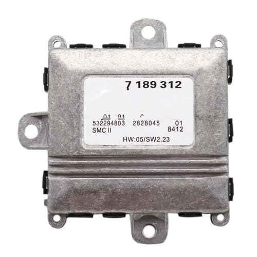 Balasto de faros adaptativos 63127189312 con módulo TMS de aluminio