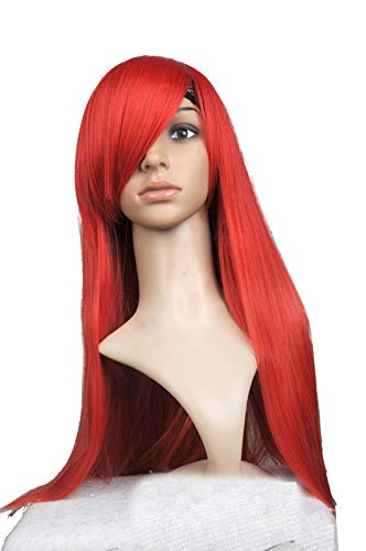 Amazon.co.jp: [Schicksal.]ウィッグ コスプレウィッグ 赤髪 レッド